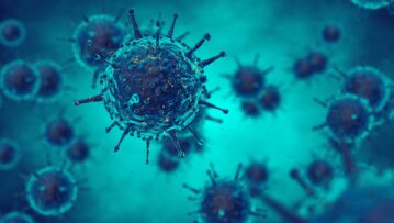 Viruses , detailed 3d illustration